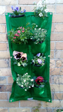 Load image into Gallery viewer, Bloombagz vertical garden, herb planter or wall hanging storage solution made out of recycled bottles