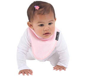 The Mum 2 Mum bandana wonder bib is ideal for babies who drool. 100% cotton towelling is very absorbent. The close-fitting neck means there are no leaks. The bright colours are appealing to both parents and infants. This bandana wonder bib is the perfect baby shower or newborn gift