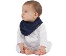 Load image into Gallery viewer, The Mum 2 Mum bandana wonder bib is ideal for babies who drool. 100% cotton towelling is very absorbent. The close-fitting neck means there are no leaks. The bright colours are appealing to both parents and infants. This bandana wonder bib is the perfect baby shower or newborn gift