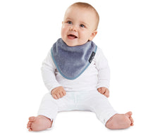 Load image into Gallery viewer, The Mum 2 Mum bandana wonder bib is ideal for babies who drool. 100% cotton towelling is very absorbent. The close-fitting neck means there are no leaks. The bright colours are appealing to both parents and infants. This bandana wonder bib is the perfect baby shower or newborn gift