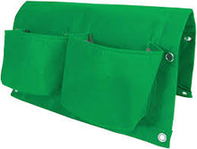 Load image into Gallery viewer, Garden care made easy with Bloombagz 8L herb, shrub and flower saddle bag planter with option to hang. Use indoor or outside gardens for lush plants all year round. Perfect landscape gardening for small spaces. Can also be used as a storage solution. Environmentally friendly made out of 100% recycled materials. Promotes growth of healthy roots and happy plants.